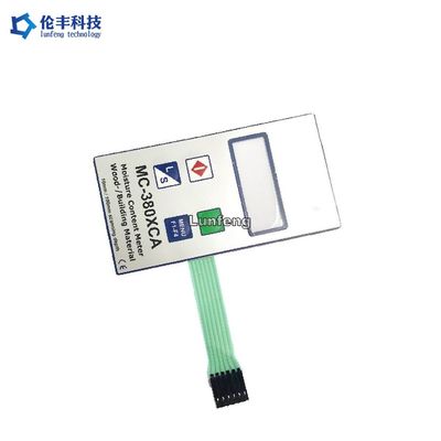 Καλή τιμή. Προσαρμόσιμο διακόπτη μεμβράνης LED με ματ / γυαλιστερή επιφάνεια PET σε απευθείας σύνδεση