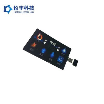 Καλή τιμή. Προσαρμοσμένο πληκτρολόγιο μεμβράνης LED PET με κόκκινο χρώμα LED και μακράς διάρκειας απόδοση σε απευθείας σύνδεση