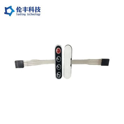 Καλή τιμή. 50-500g Actuation Force Plastic Membrane Switch PET Membrane Switch Easy To Clean Control Panel For Industrial Equipment σε απευθείας σύνδεση