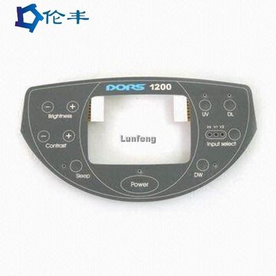 Καλή τιμή. Προσαρμοσμένη γραφική ασημένια επικάλυψη πληκτρολογίων μεμβρανών εκτύπωσης σε απευθείας σύνδεση