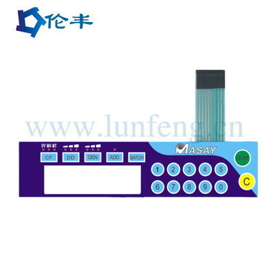 Καλή τιμή. 1 εκατομμύριο κύκλοι Polyester Metal Dome Membrane Switch με προστασία IP67 σε απευθείας σύνδεση