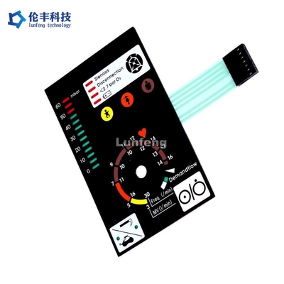 Καλή τιμή. 3M Συνδετικό Προσαρμόσιμο LED Backlit Membrane Keypad για Διαφορετικές Απαιτήσεις Πελατών σε απευθείας σύνδεση