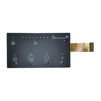 Καλή τιμή. Προσαρμοσμένο σχεδιασμό OEM Membrane Switch Graphic Panel Overlay με επιλογή Embossing Key και εξαιρετική αντοχή στα UV σε απευθείας σύνδεση