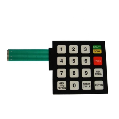 IP65 Επίπεδο Προστασίας Πλακέτο με μεμβράνη LED με 2,54mm Pitch και λευκό χρώμα LED