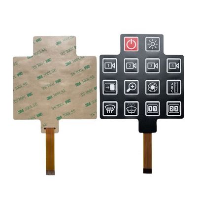 Καλή τιμή. Electrical Membrane Switch Screen Printing Technology Ensuring Insulation Resistance ≥100MΩ Perfect for Industrial Controls σε απευθείας σύνδεση
